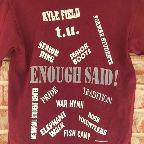 Gildan Texas A&M Maroon Graphic T-shirt - Picture 4 of 4